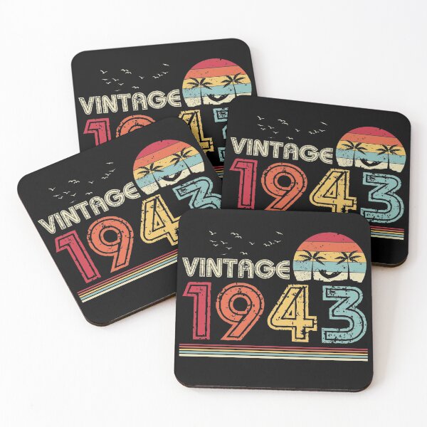 Item preview, Vintage 1943 Limited Edition 78th Birthday Gift 78 Years Old designed and sold by Georgidy.