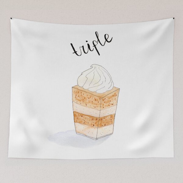 Item preview, Triple. Triple painted in watercolor.  designed and sold by Anna Belova.