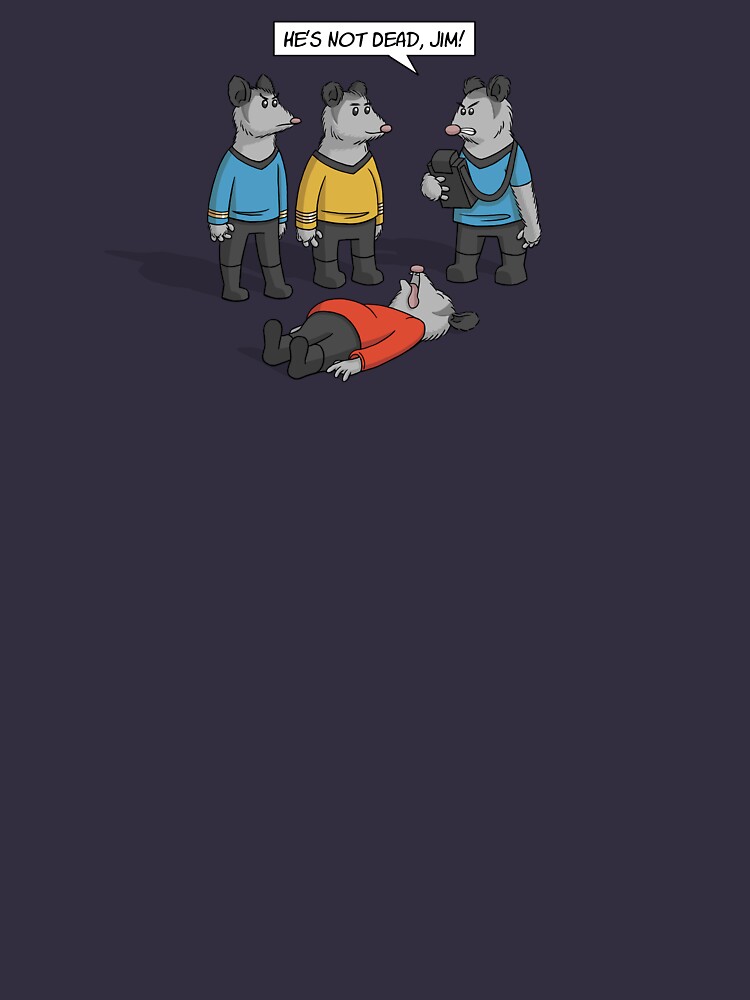 Thumbnail 3 of 3, Racerback Tank Top, He's Not Dead, Jim! designed and sold by captainscifiart.