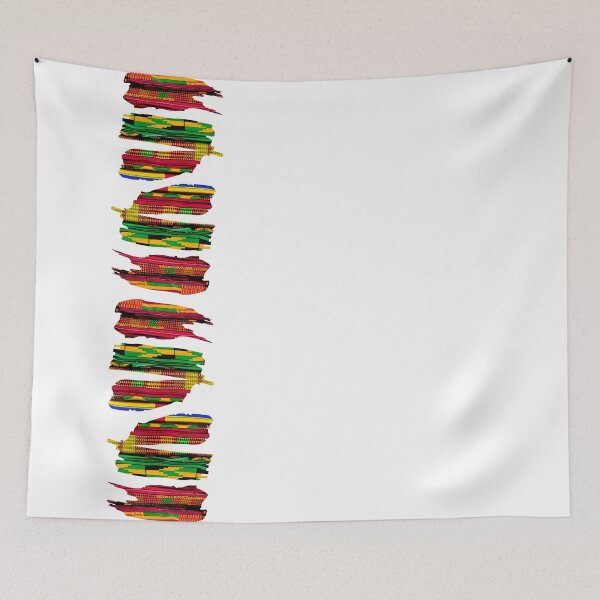 Item preview, African Fabric - A Touch Of Kente Vertical Runner Design [#50] designed and sold by AfriStyleUK.