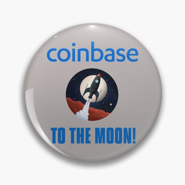 Item preview, Coinbase To The Moon  designed and sold by AGhostOfAChance.