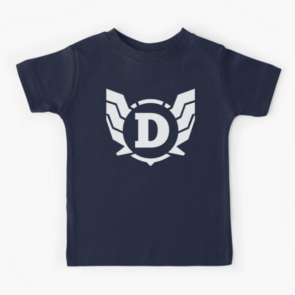 Superhero Letter D. Power of Wings Kids T-Shirt