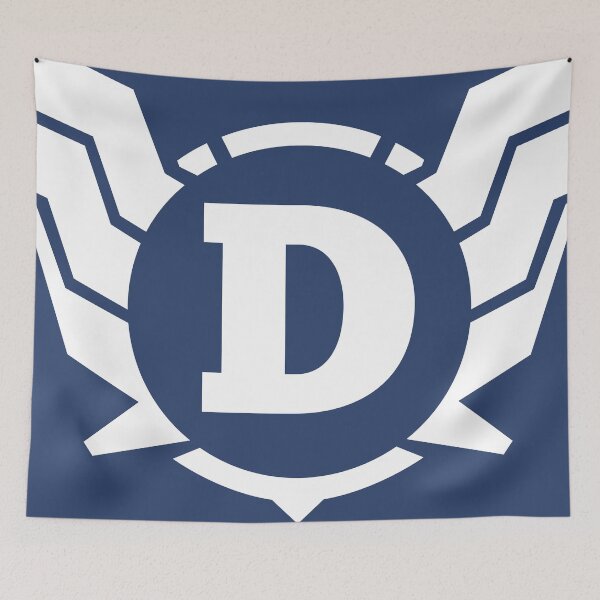 Item preview, Superhero Letter D. Power of Wings designed and sold by mgulin.