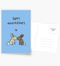 Hoppy Anniversary Postcards