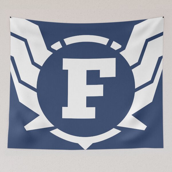 Item preview, Superhero Letter F. Power of Wings designed and sold by mgulin.