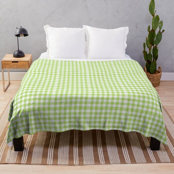 Item preview, green gingham print designed and sold by celestivl.