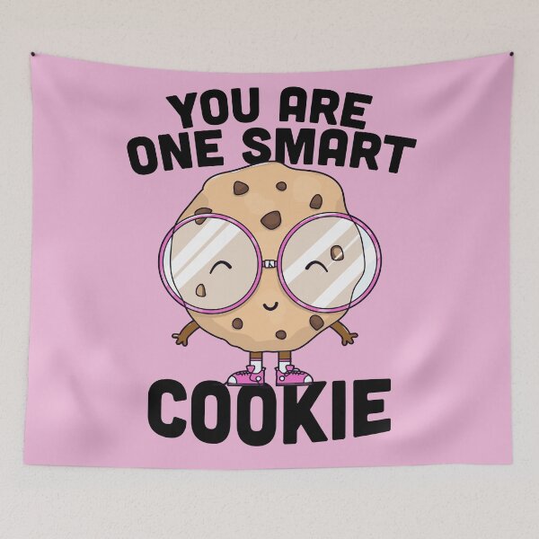Aperçu de l'œuvre Vous êtes un cookie intelligent | Bulletin mignon ou célébration de remise des diplômes créée et vendue par SLAG-Creative.