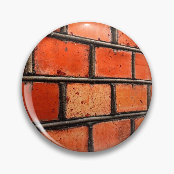 Item preview, Red Brick Wall WIth Some Black And Orange designed and sold by Ensjodesigns.