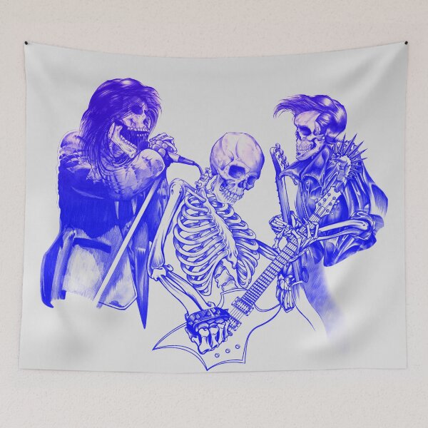 Item preview, Punk Rock Skull Band designed and sold by designdroplet.