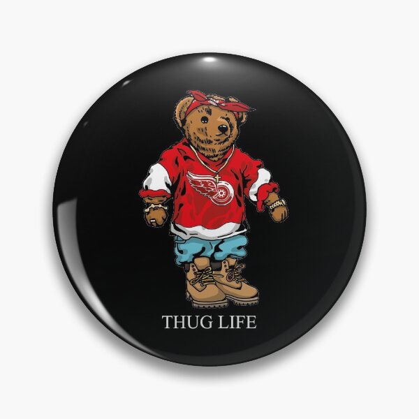 Item preview, thug life bear white designed and sold by cremadesign.