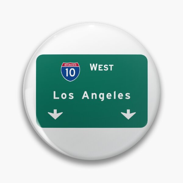 Item preview, Los Angeles Road Sign – Interstate 10 designed and sold by stuch.