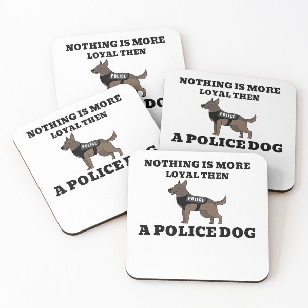 Item preview, The Loyal Police Dog designed and sold by Poly-Sci-Store.