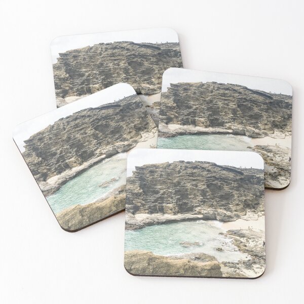 Item preview, Sunny Rocky Blue Ocean Beach Waves designed and sold by AlexandraStr.