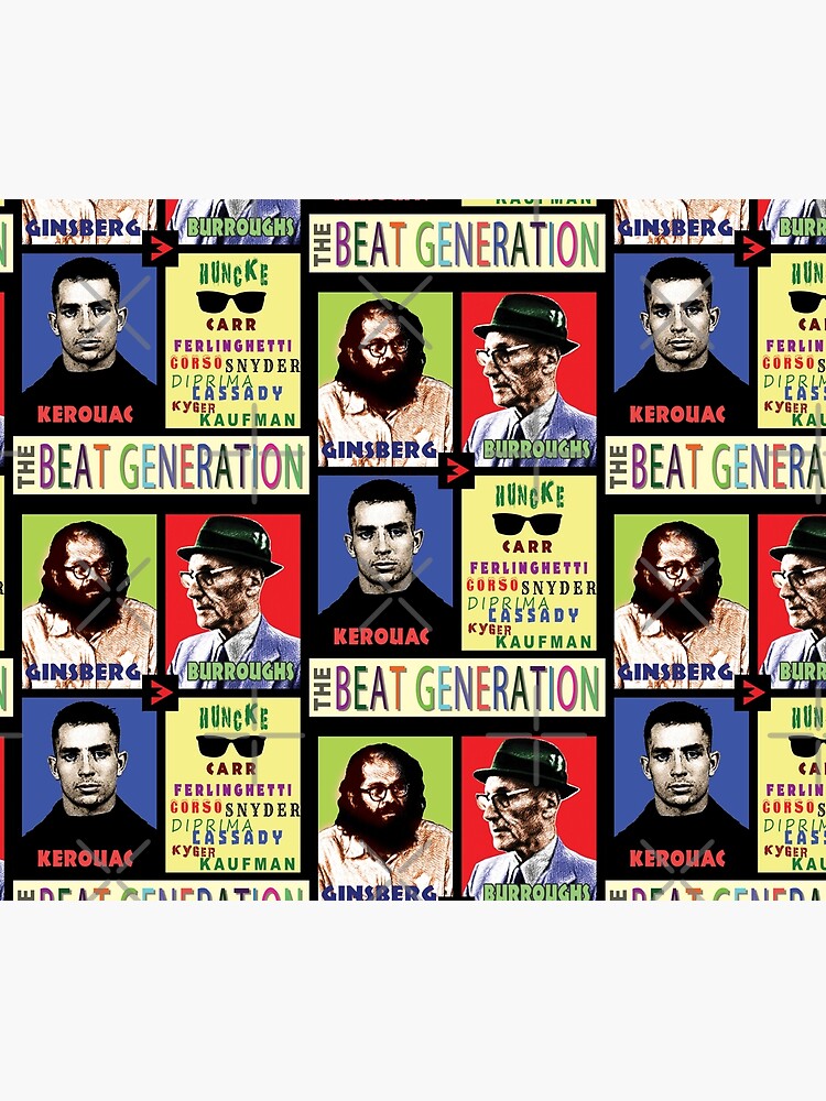 Ginsberg, Burroughs, Kerouac, and the Beat Generation by exilekings