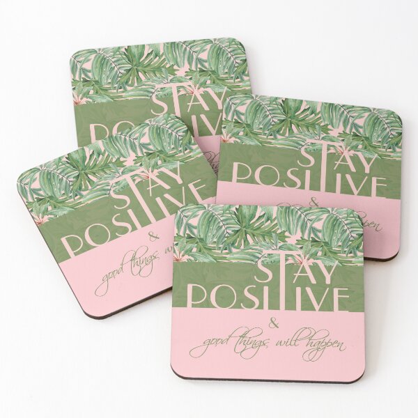 Item preview, Stay positive and good things will happen - Quotes about life motivational designed and sold by Alice-Elgawi.