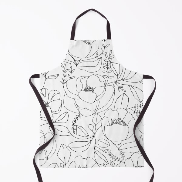 Item preview, Nature pattern. One line various flowers and leaves. designed and sold by CoCoArt-Ua.