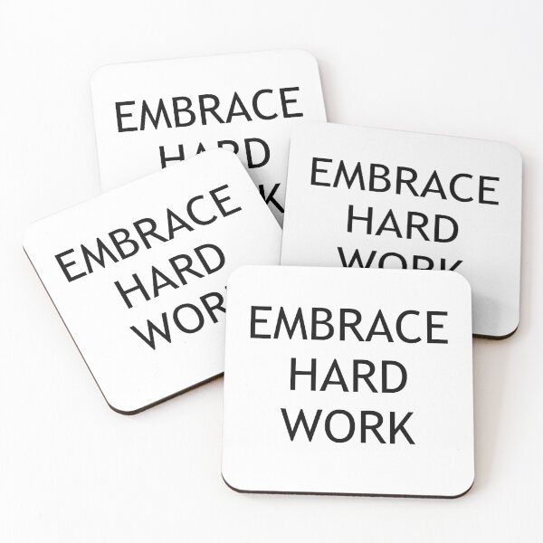 Item preview, EMBRACE HARD WORK designed and sold by Swimerch.