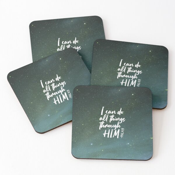 Item preview, Phil 4:13 I Can Do All Things Starry Night designed and sold by amazingjoy.