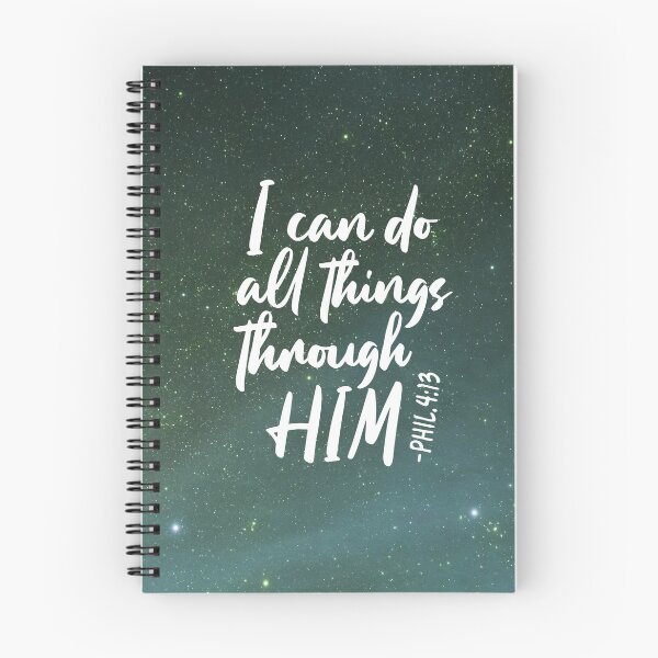 Item preview, Fil 4:13 Puedo hacer todas las cosas Noche estrellada designed and sold by amazingjoy.