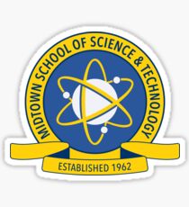 Midtown School of Science and Technology Logo Sticker