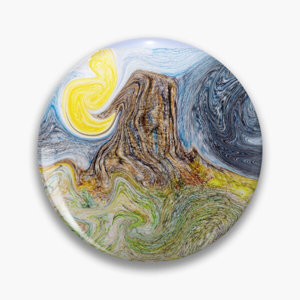 Item preview, Abstract  mountain rock in the night  designed and sold by MoreGoodArt.