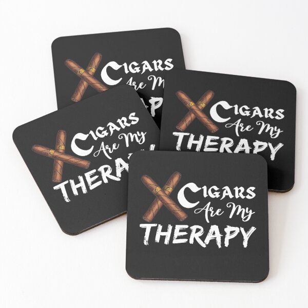Item preview, Cigars Are My Therapy T-Shirt, Smoking Apparel Gift, Cigar Lover. designed and sold by Sarocha Kaewsanod.