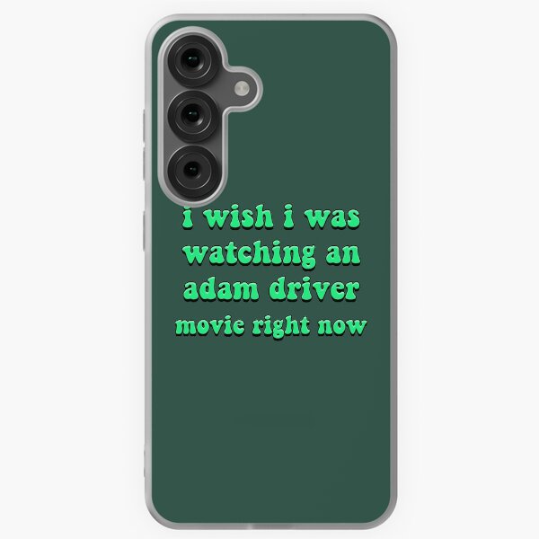 Vista previa del artículo con la obra «Ojalá estuviera viendo una película de Adam Driver ahora mismo», diseñado y vendido por goon-squad.