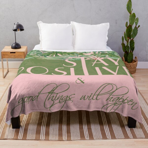 Item preview, Stay positive and good things will happen - Quotes about life motivational designed and sold by Alice-Elgawi.