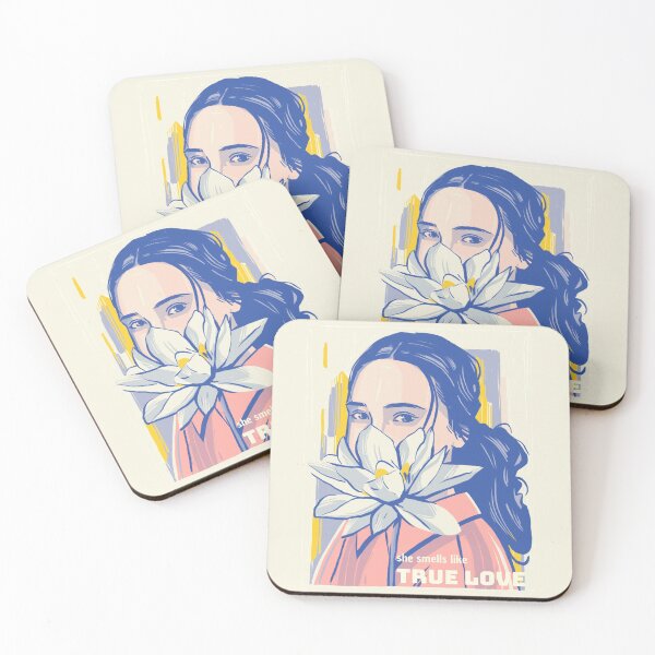 Item preview, She smells like true love designed and sold by Simona Balan.