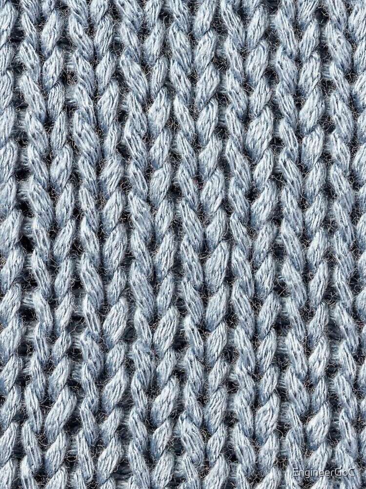 Thumbnail 4 of 4, iPhone Case, Knitted blue macro designed and sold by EngineerGoC.
