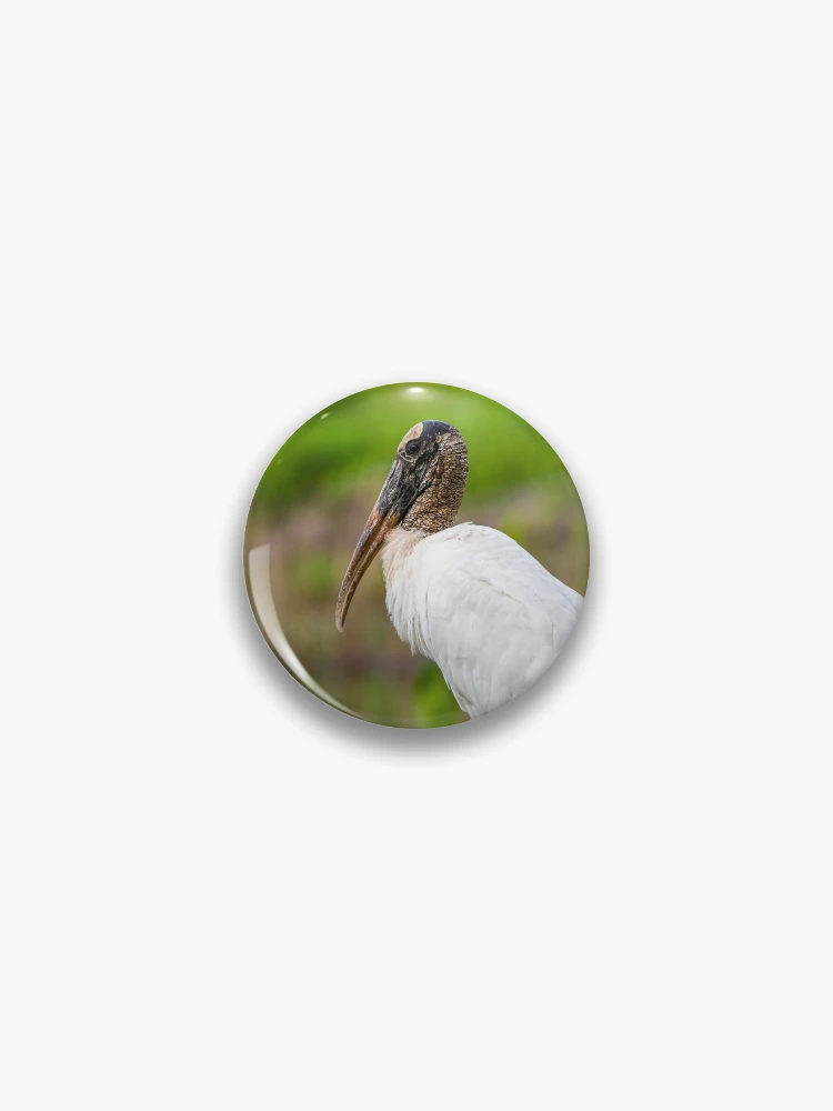 Thumbnail 1 of 3, Pin, stork designed and sold by RoryTrudeau.