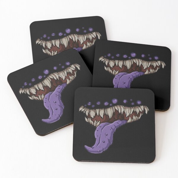 Item preview, Dungeons and Dragons Mimic Mouth Print designed and sold by ToplineDesigns.