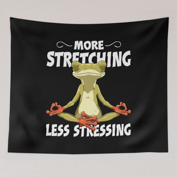 Item preview, Yoga Frog Meditation - More Stretching Less Stressing  designed and sold by melomedia.