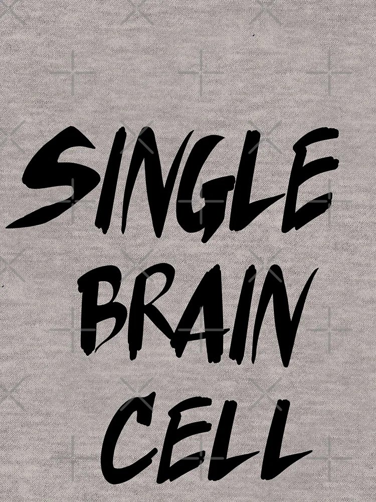 Thumbnail 6 of 6, Zipped Hoodie, Single Brain Cell designed and sold by J-Rage.