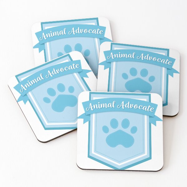Item preview, Animal Advocate Badge designed and sold by MidnightPancake.