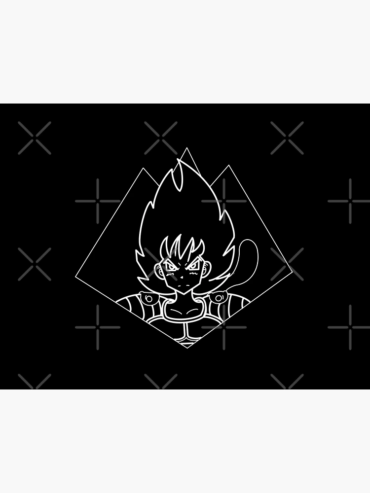 Buu Outline Sticker for Sale by awallac