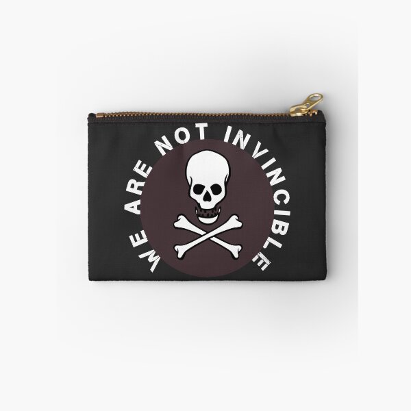 Item preview, Skull head and bones circular not invincible designed and sold by Blackvz.