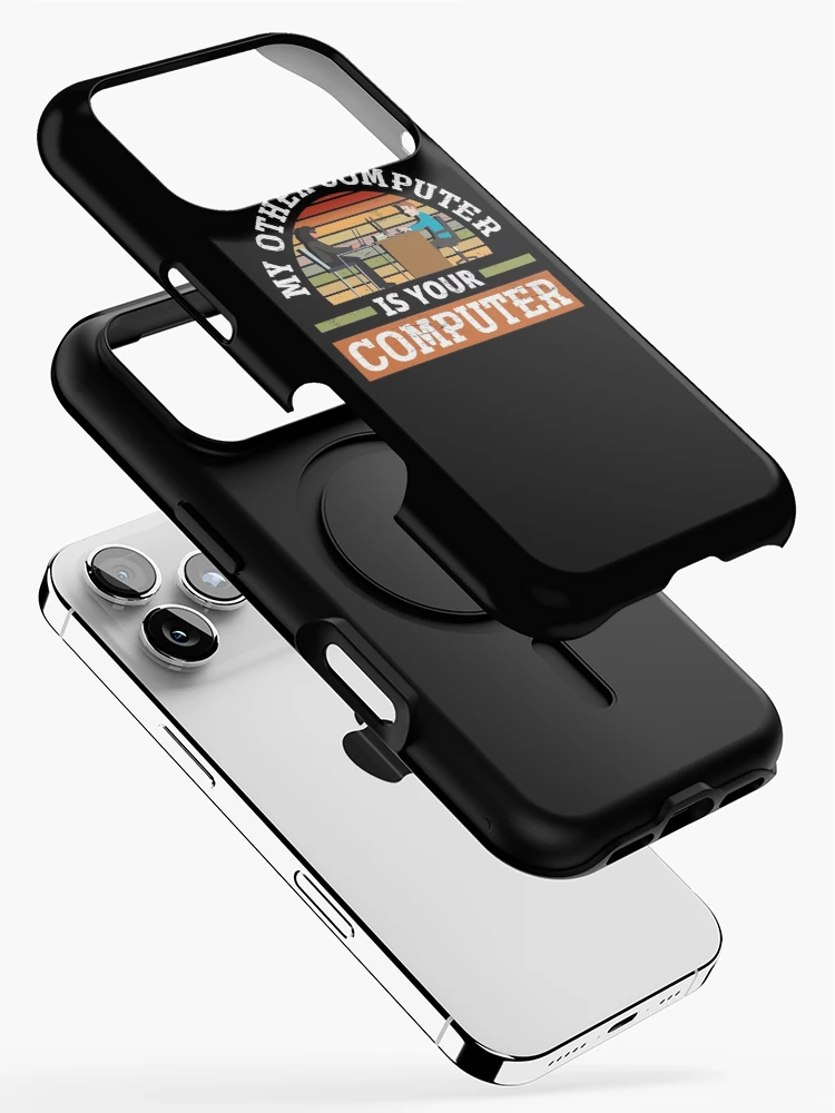 Thumbnail 2 of 4, iPhone Case, My Other Computer Is Your Computer Cybersecurity designed and sold by ShopTheStyle.