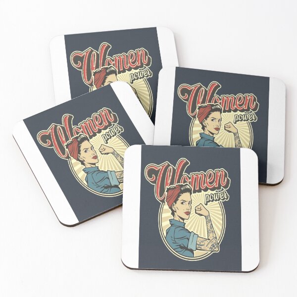 Aperçu de l'œuvre vintage pin up women power créée et vendue par metalriffer.