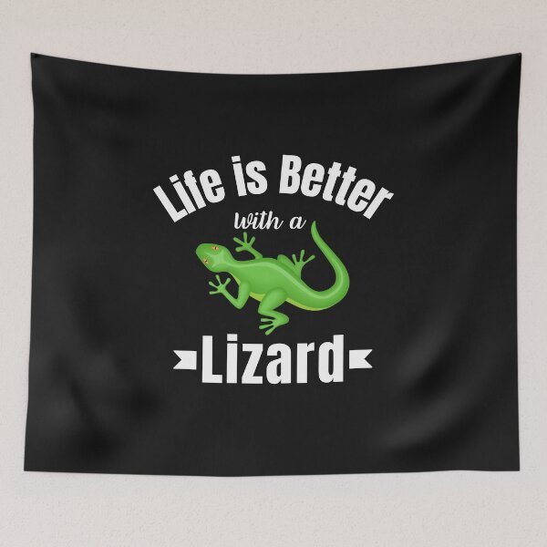 Item preview, Life is Better with a Lizard designed and sold by MusberriDesigns.