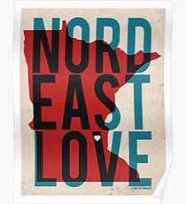 Nord East Love Poster