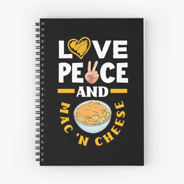 Item preview, Love Peace And Mac N Cheese for Macaroni and Cheese Lovers designed and sold by ShopTheStyle.