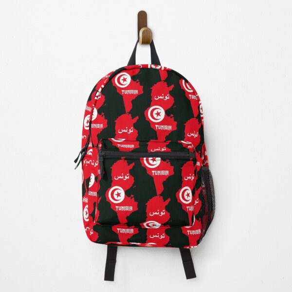 Item preview, Tunisia map & flag designed and sold by Travellerz.