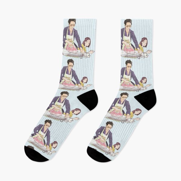 Item preview, The Way of the Househusband Tatsu, Miku and Gin Half Body designed and sold by thePeachPit.