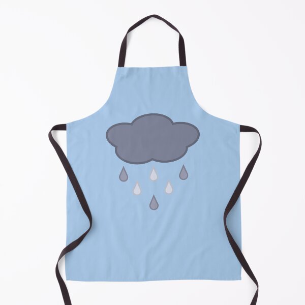 Item preview, Stormy Day Rain Cloud in Light Blue designed and sold by Kelly Leung.