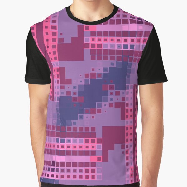 Vista previa del artículo con la obra «Princess Pink Geometric», diseñado y vendido por Sharon Schwalbe.