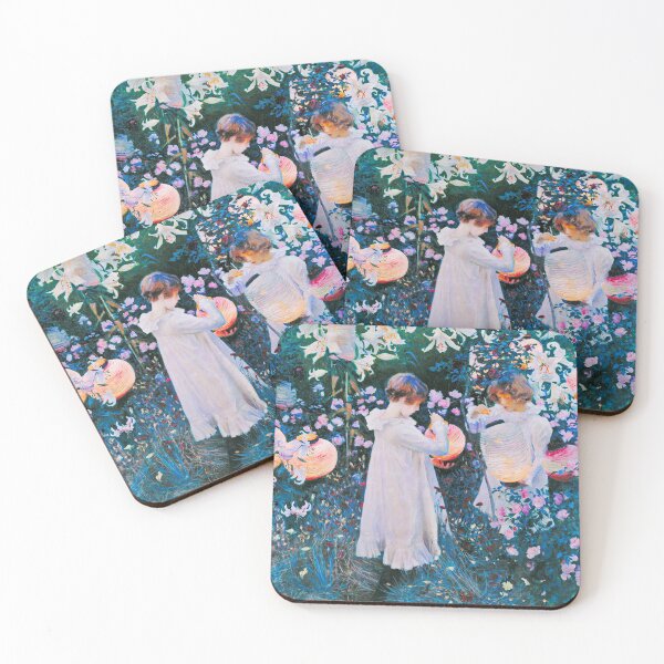 Item preview, Carnation, Lily, Lily, Rose - John Singer Sargent designed and sold by brushandframes.