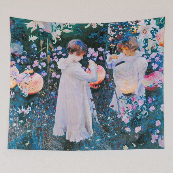 Item preview, Carnation, Lily, Lily, Rose - John Singer Sargent designed and sold by brushandframes.