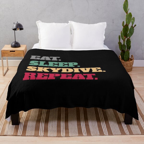 Item preview, Eat Sleep Skydive Skydiving Parachuting Repeat designed and sold by Salvadax.