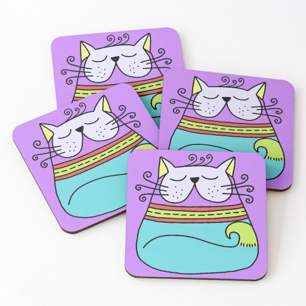 Item preview, Cute Cartoon Doodle Cat designed and sold by GeeHanz.